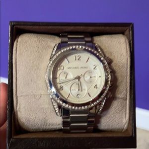 Silver Michael Kors watch